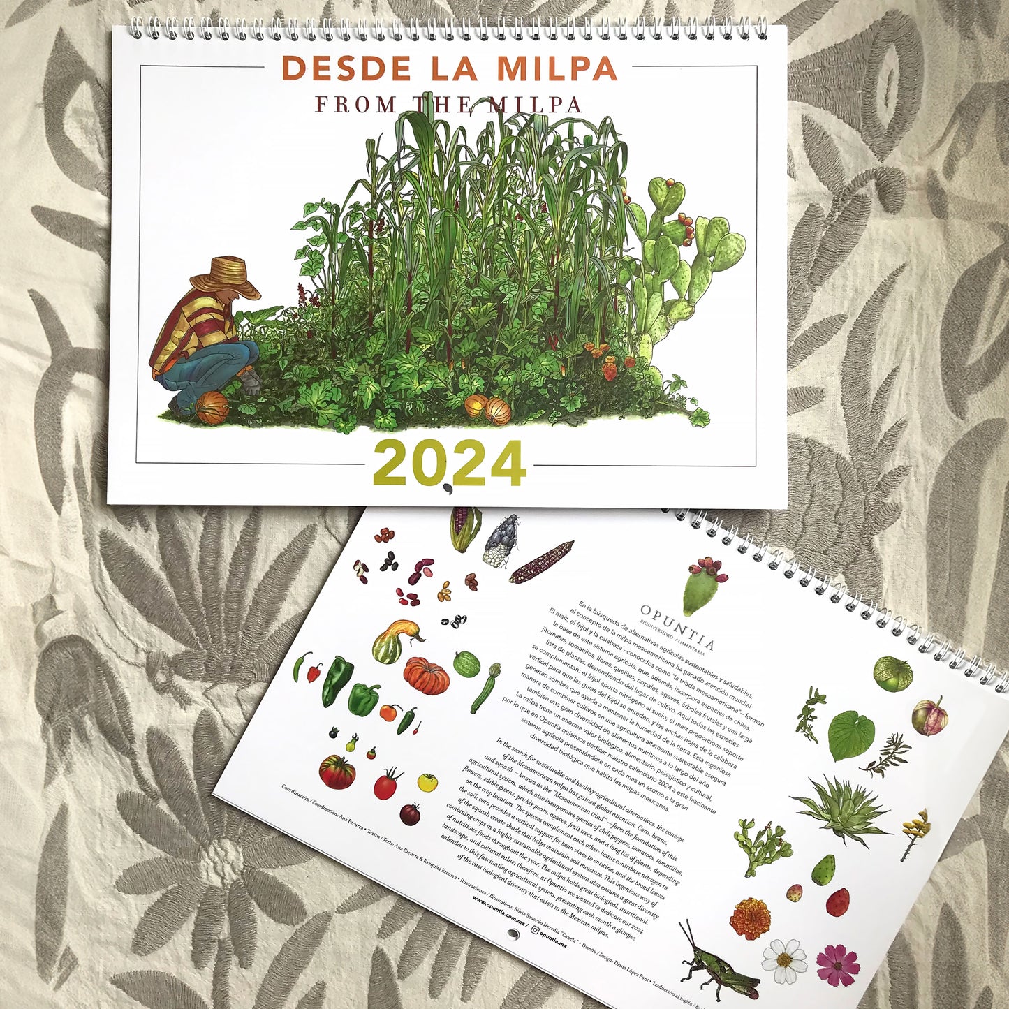 Calendario 2024 Desde la milpa