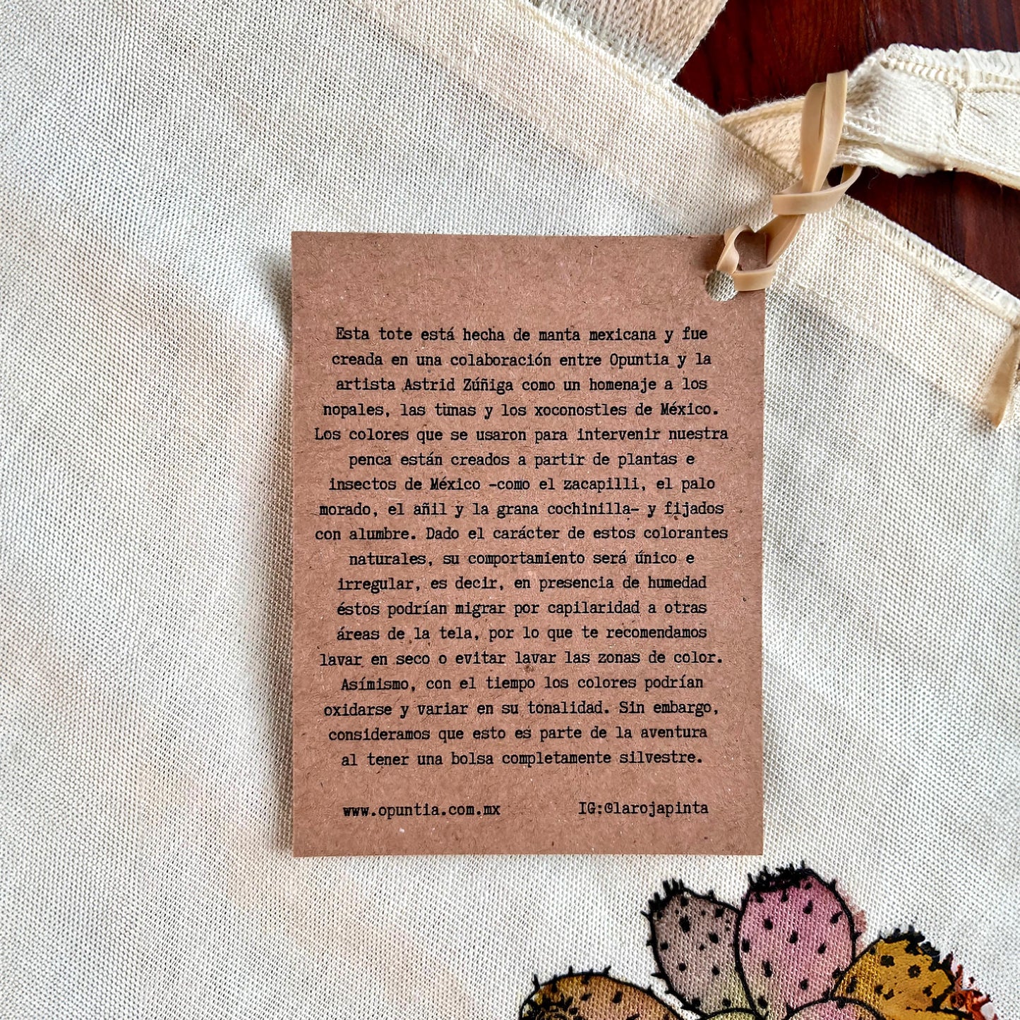 Tote bag Opuntia