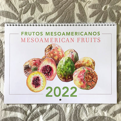 Calendario 2022 Frutos Mesoaméricanos
