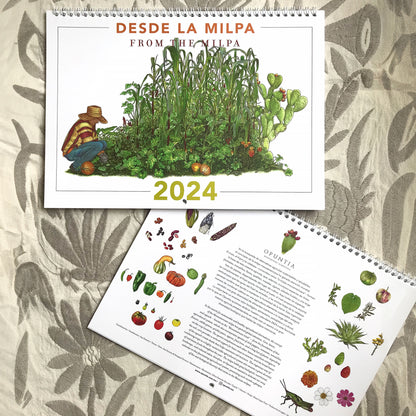 Calendario 2024 Desde la milpa