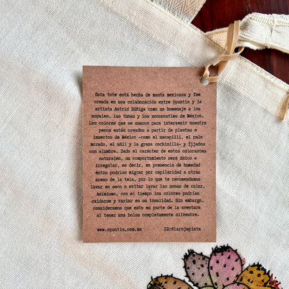 Tote bag Opuntia